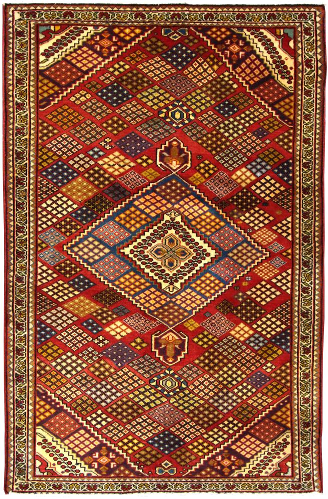 Tapis persan Bidjar Zanjan 206x129 206x129, Tapis persan Noué à la main