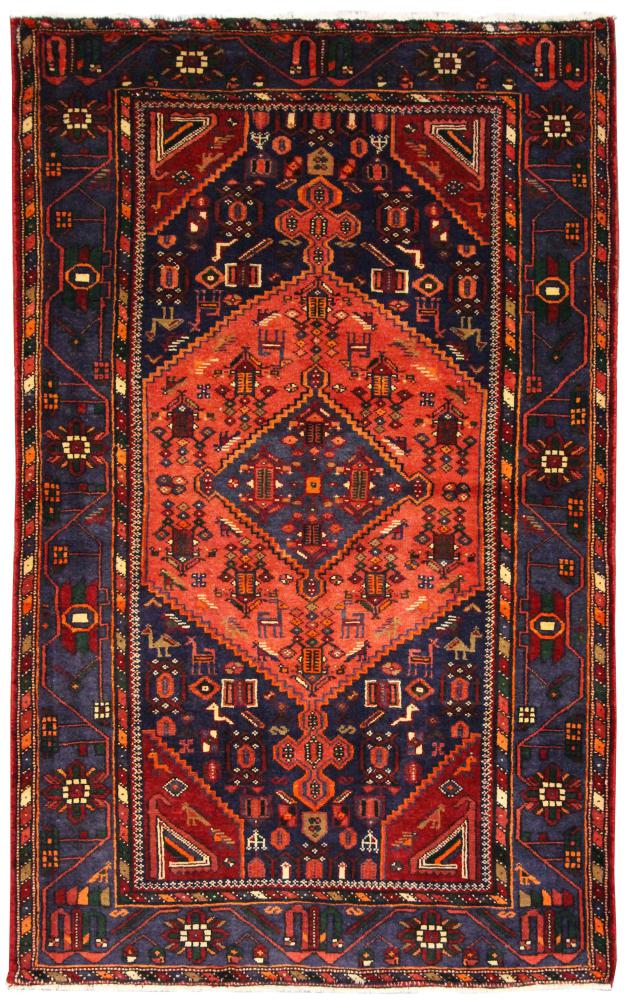 Tapis persan Bidjar Zanjan 6'10"x4'3" 6'10"x4'3", Tapis persan Noué à la main