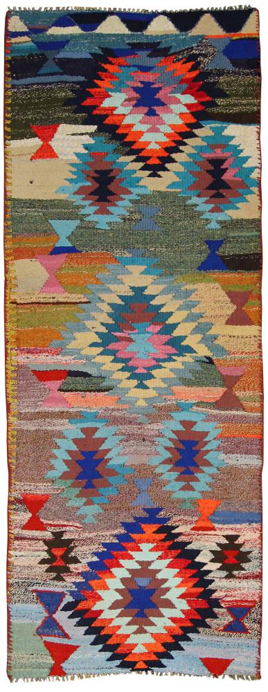 Persialainen matto Kelim Fars 246x88 246x88, Persialainen matto kudottu