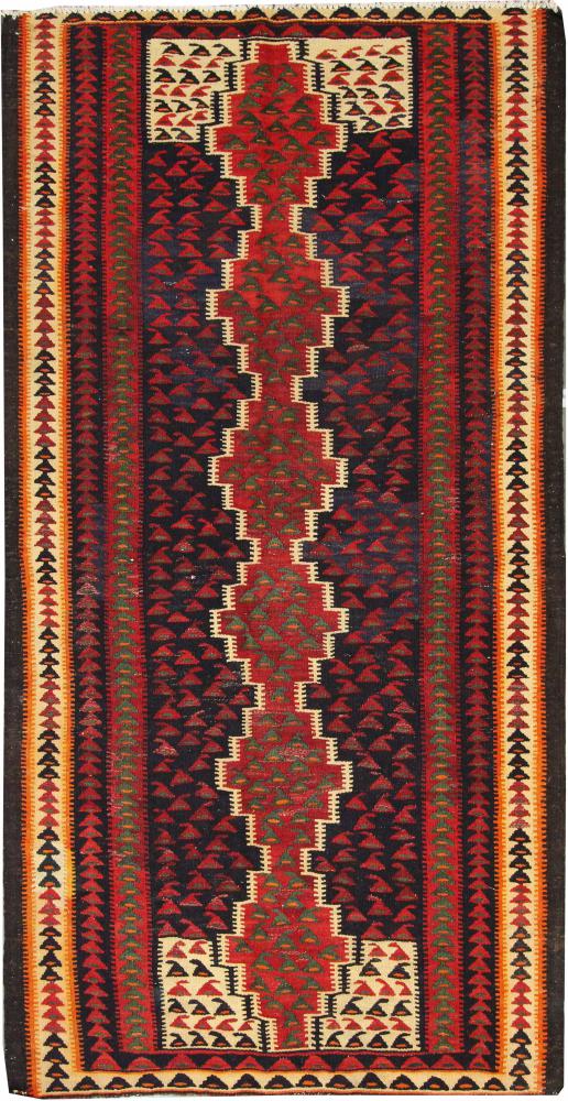 Alfombra persa Kilim Fars 282x147 282x147, Alfombra persa Tejido a mano