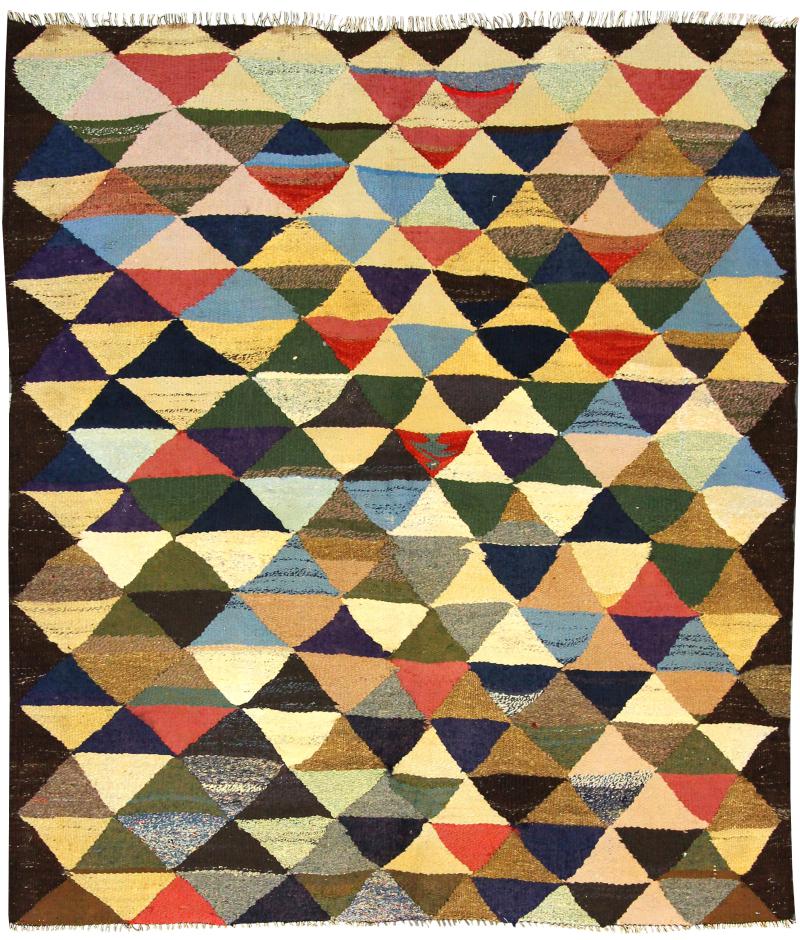 Perzisch tapijt Kilim Fars 195x170 195x170, Perzisch tapijt Handgeweven