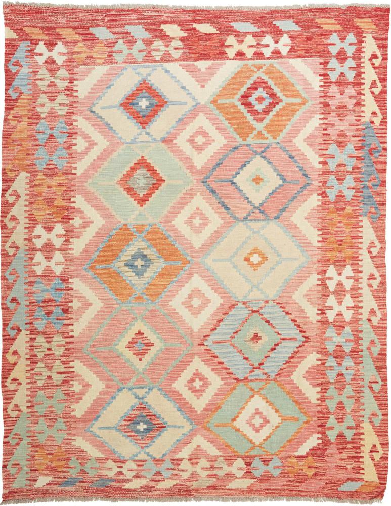 Alfombra afgana Kilim Afghan 197x156 197x156, Alfombra persa Tejido a mano