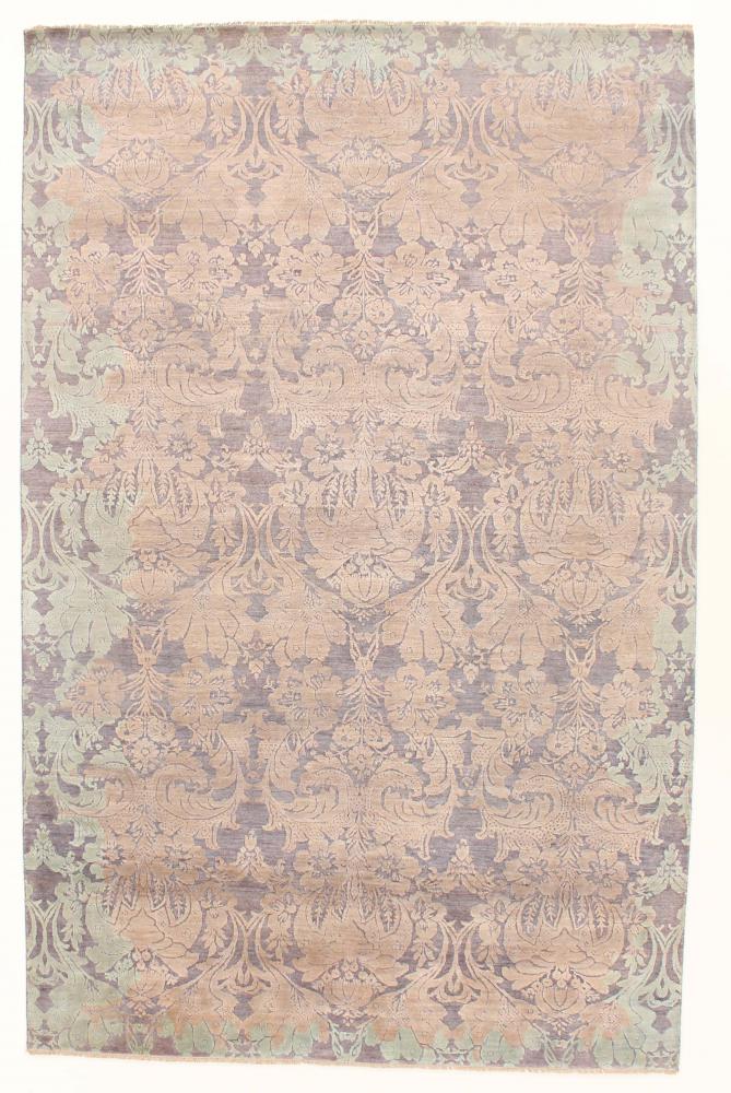 Indo rug Sindhi 10'0"x6'5" 10'0"x6'5", Persian Rug Knotted by hand