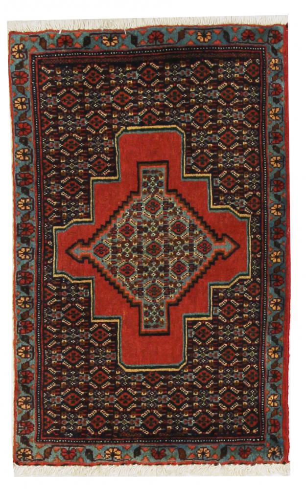 Tapis persan Senneh 85x53 85x53, Tapis persan Noué à la main