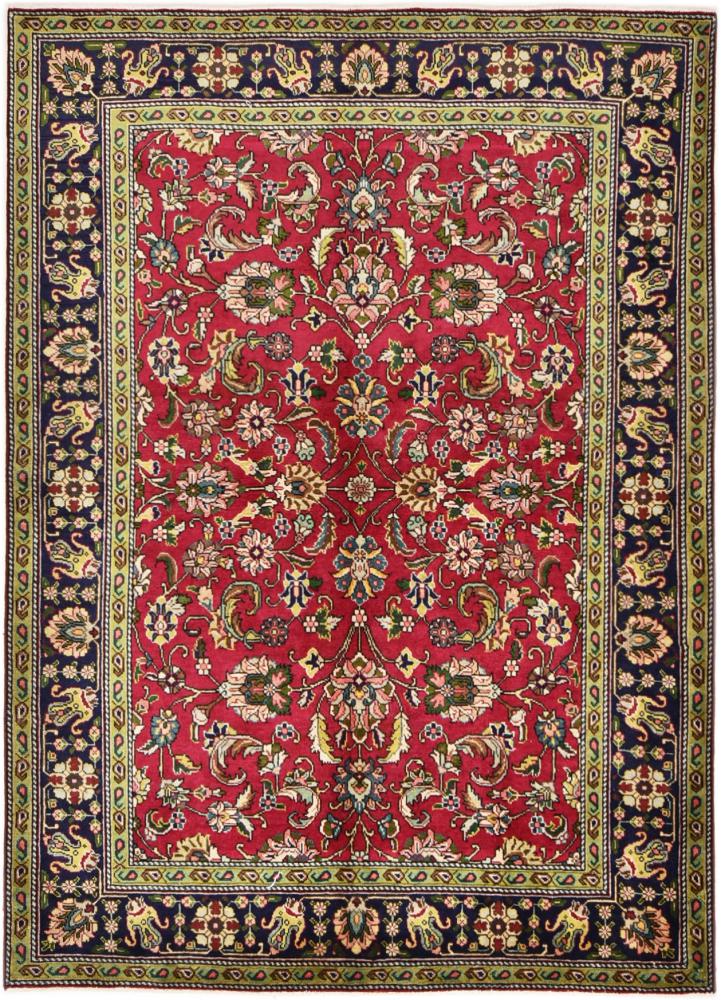 Persian Rug Tabriz 6'6"x4'8" 6'6"x4'8", Persian Rug Knotted by hand