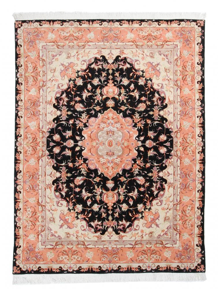 Tappeto persiano Tabriz 50Raj 6'8"x5'0" 6'8"x5'0", Tappeto persiano Annodato a mano