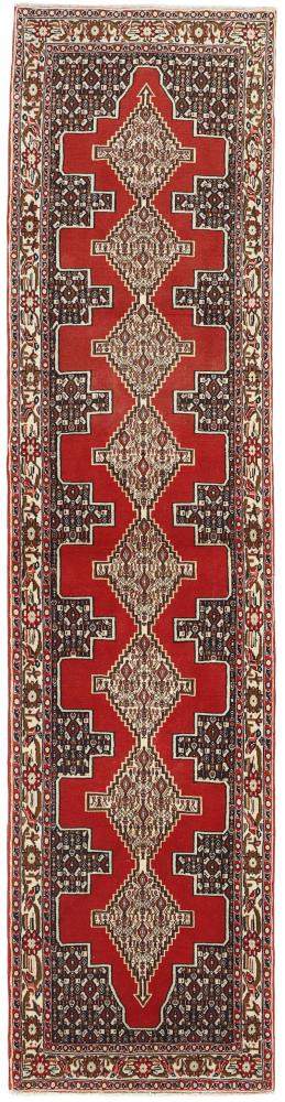 Persian Rug Senneh 10'11"x2'8" 10'11"x2'8", Persian Rug Knotted by hand
