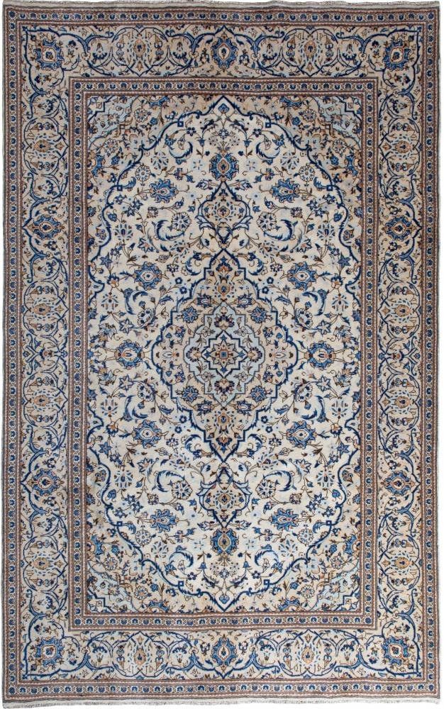 Persian Rug Keshan 10'2"x6'4" 10'2"x6'4", Persian Rug Knotted by hand