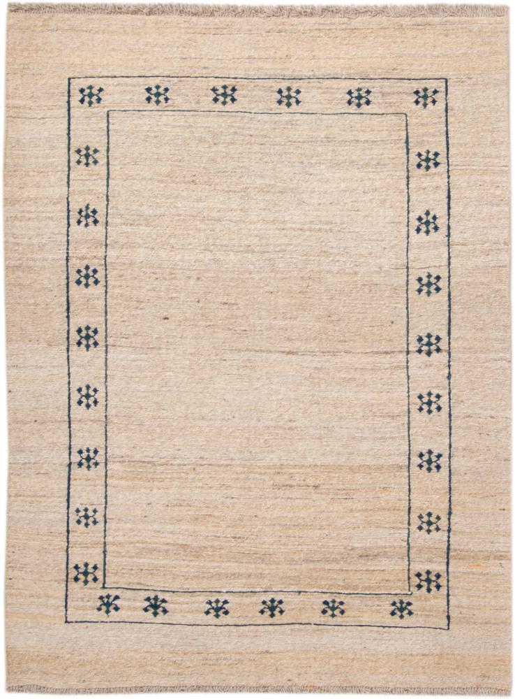 Tapis persan Persan Gabbeh Loribaft 194x146 194x146, Tapis persan Noué à la main