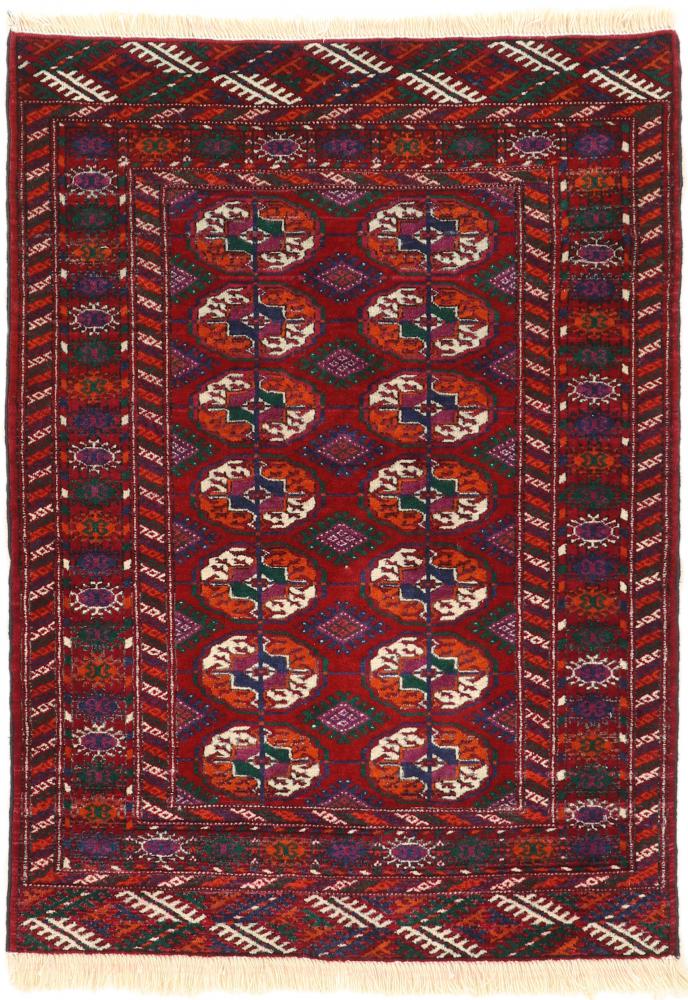 Persialainen matto Turkaman 115x82 115x82, Persialainen matto Solmittu käsin
