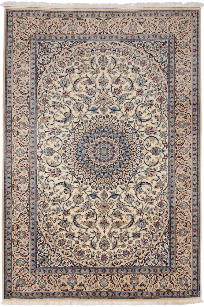 Persian Rug Nain 9La 10'0"x6'8" 10'0"x6'8", Persian Rug Knotted by hand