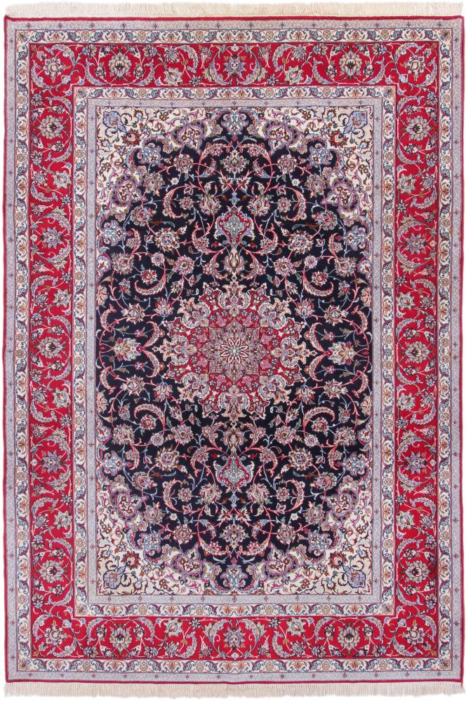 Perzisch tapijt Isfahan 10'0"x6'11" 10'0"x6'11", Perzisch tapijt Handgeknoopte