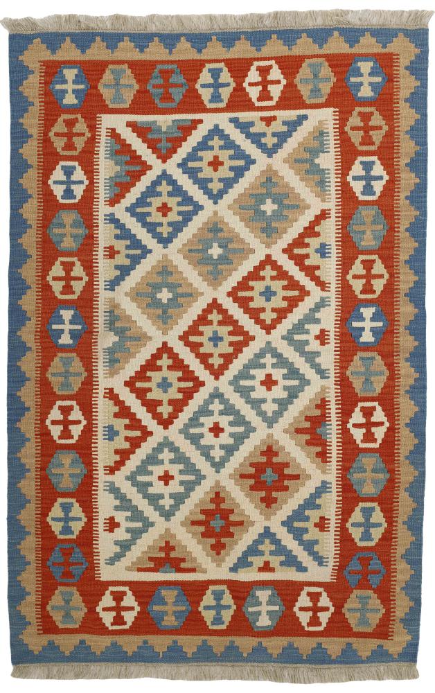 Tappeto persiano Kilim Fars 186x121 186x121, Tappeto persiano Tessuto a mano