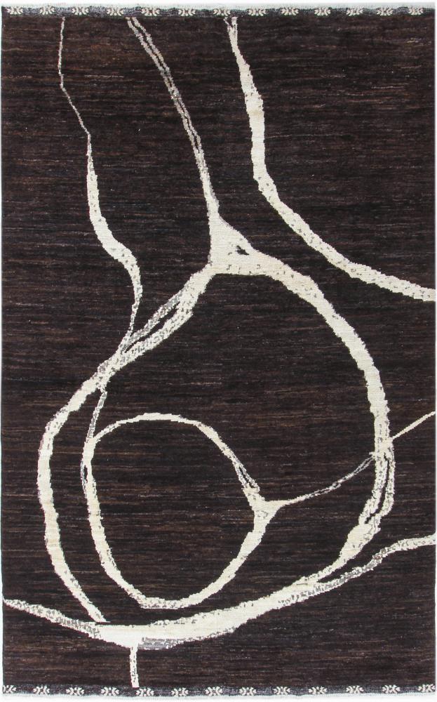 Afghanischer Teppich Berber Ela Design 306x191 306x191, Perserteppich Handgeknüpft
