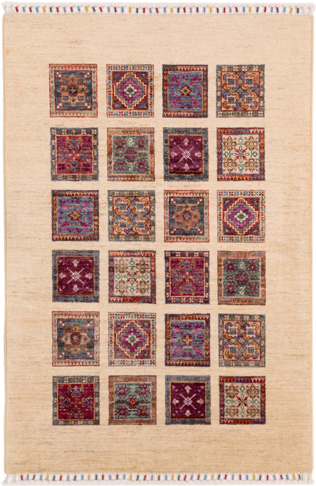 Afghan rug Arijana Bakhtiarii 154x103 154x103, Persian Rug Knotted by hand