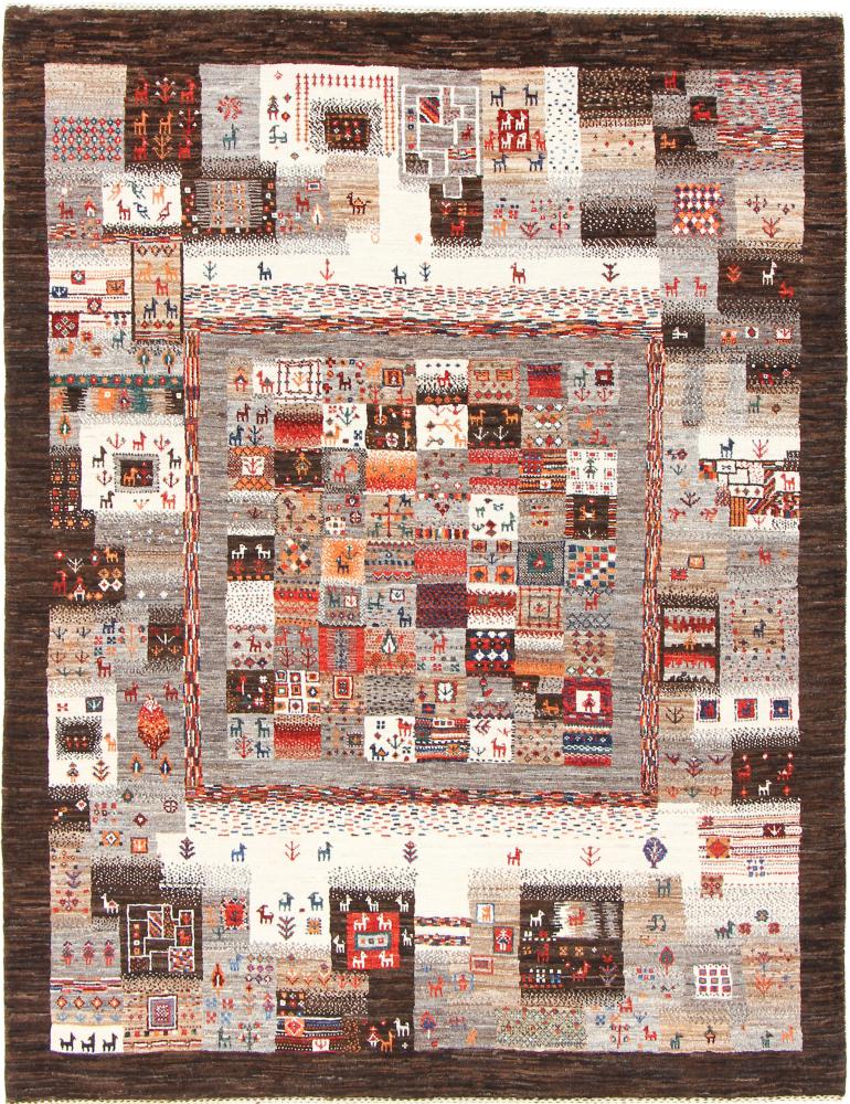  ペルシャ絨毯 ペルシャ ギャッベ ペルシャ ロリbaft Nowbaft 6'4"x4'10" 6'4"x4'10",  ペルシャ絨毯 手織り