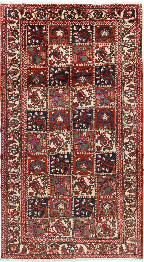 Persian Rug Bakhtiari 9'11"x5'7" 9'11"x5'7", Persian Rug Knotted by hand