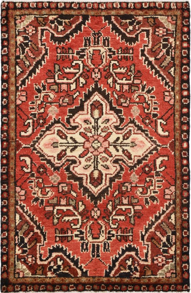 Perzisch tapijt Hamadan 92x59 92x59, Perzisch tapijt Handgeknoopte