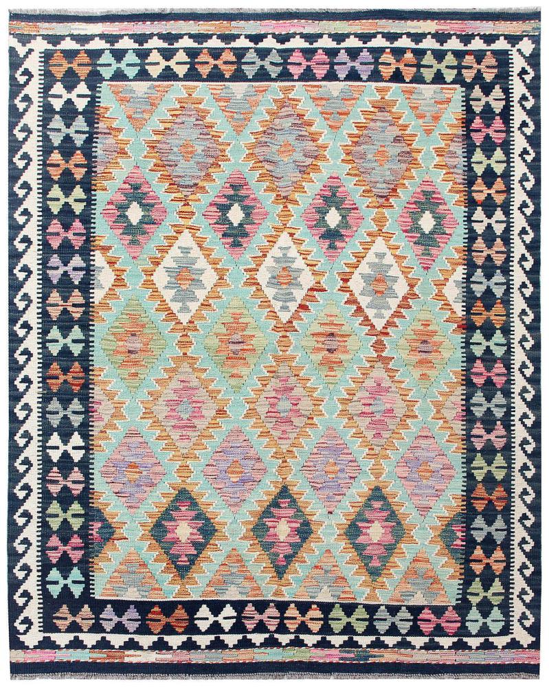Afghanischer Teppich Kelim Afghan 188x152 188x152, Perserteppich Handgewebt
