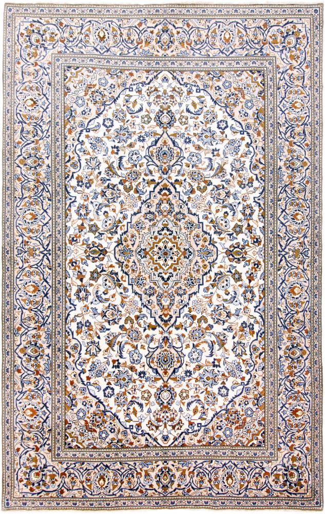  ペルシャ絨毯 カシャン 10'2"x6'7" 10'2"x6'7",  ペルシャ絨毯 手織り