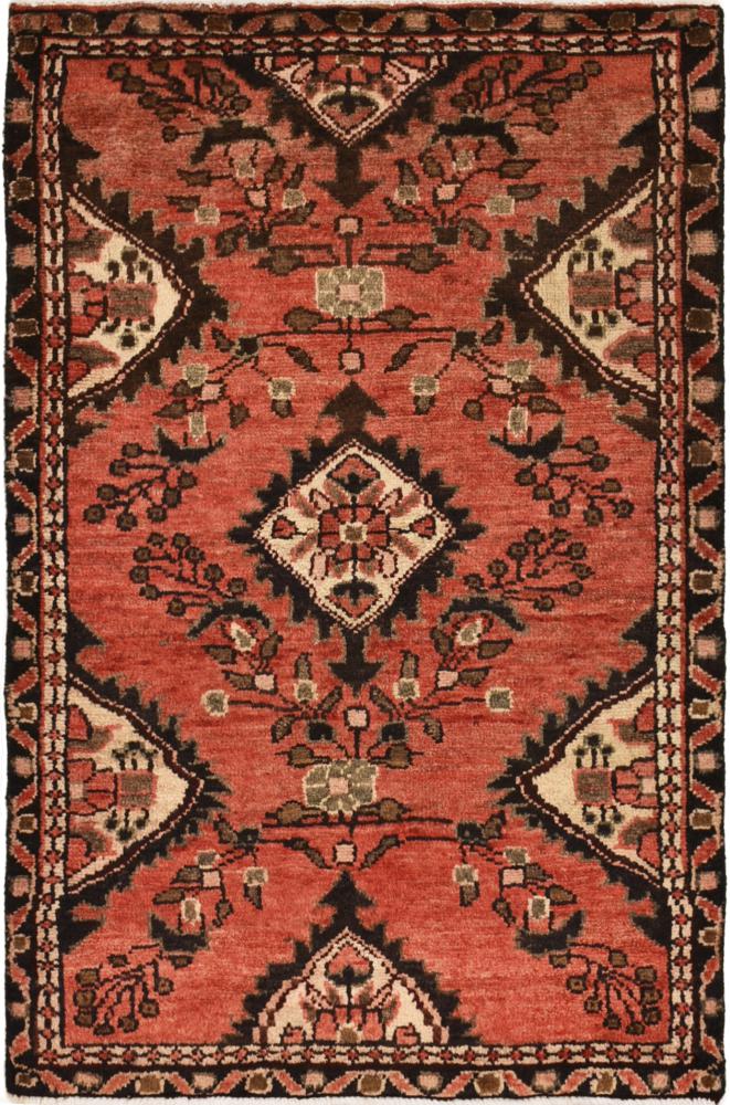 Persian Rug Hamadan 94x61 94x61, Persian Rug Knotted by hand