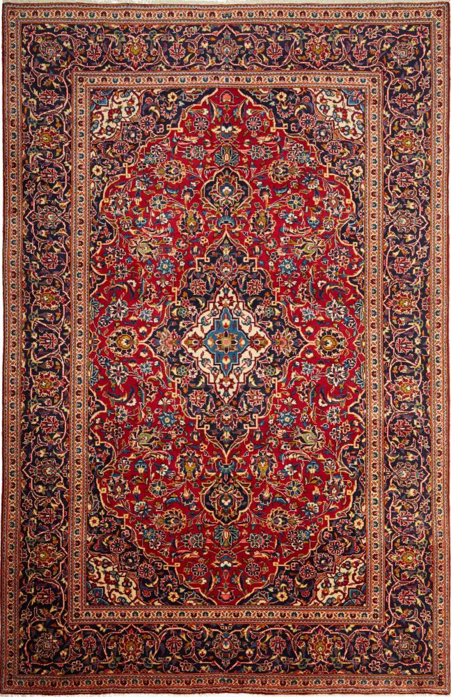 Persian Rug Keshan 10'0"x6'6" 10'0"x6'6", Persian Rug Knotted by hand