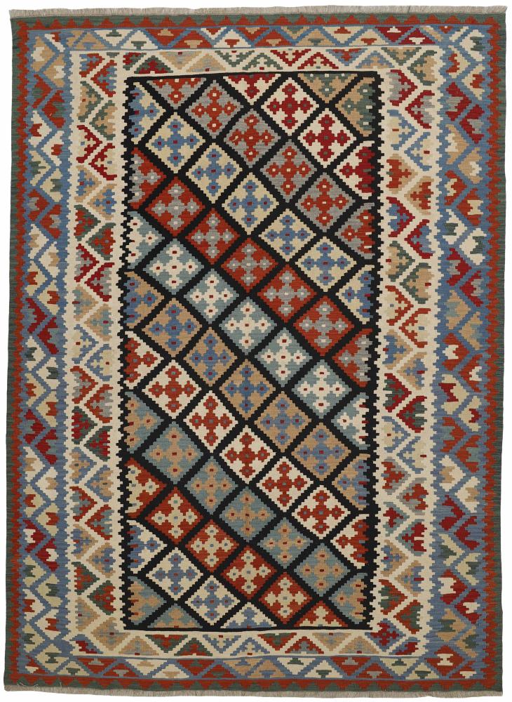 Persian Rug Kilim Fars 11'9"x8'7" 11'9"x8'7", Persian Rug Woven by hand