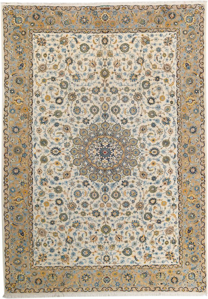 Tapis persan Kashan 388x273 388x273, Tapis persan Noué à la main