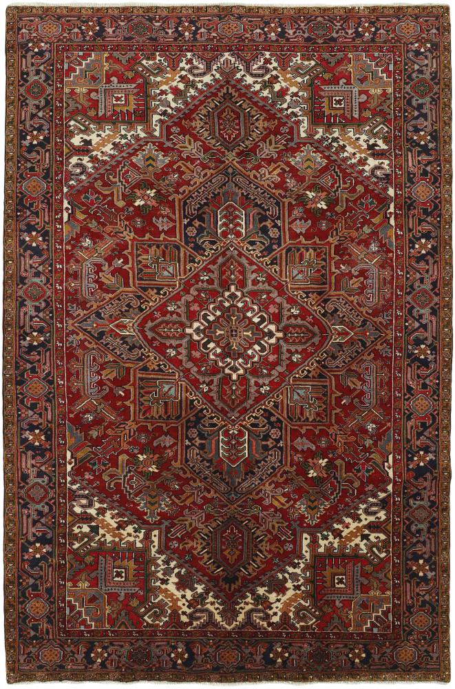 Tapis persan Heriz 306x202 306x202, Tapis persan Noué à la main