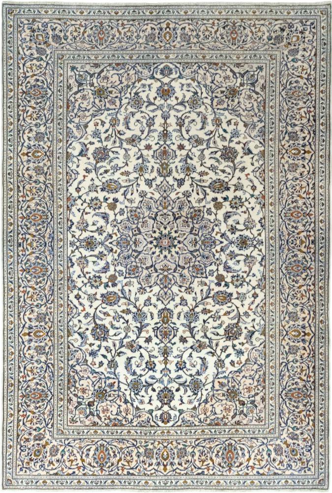 Persian Rug Keshan 10'2"x6'11" 10'2"x6'11", Persian Rug Knotted by hand