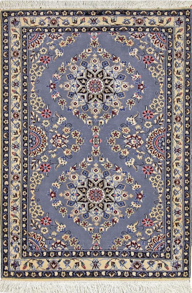  ペルシャ絨毯 ナイン 6La 106x75 106x75,  ペルシャ絨毯 手織り