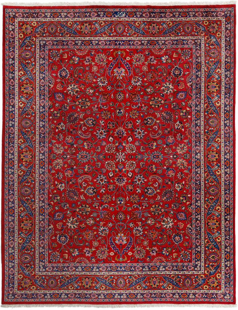 Persialainen matto Mashhad 13'2"x10'2" 13'2"x10'2", Persialainen matto Solmittu käsin