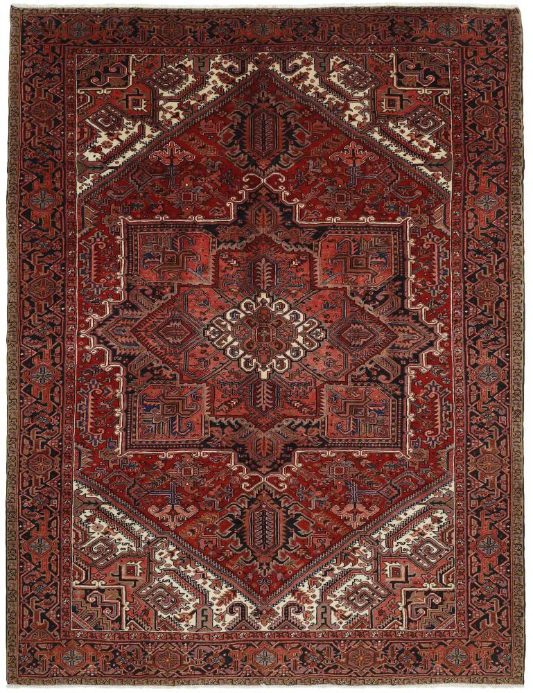 Persian Rug Heriz 340x257 340x257, Persian Rug Knotted by hand