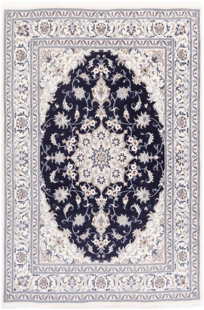  ペルシャ絨毯 ナイン 9'7"x6'4" 9'7"x6'4",  ペルシャ絨毯 手織り