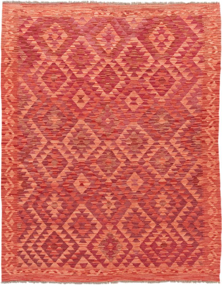 Tapete afegão Kilim Afegão 204x163 204x163, Tapete persa Tecido à mão