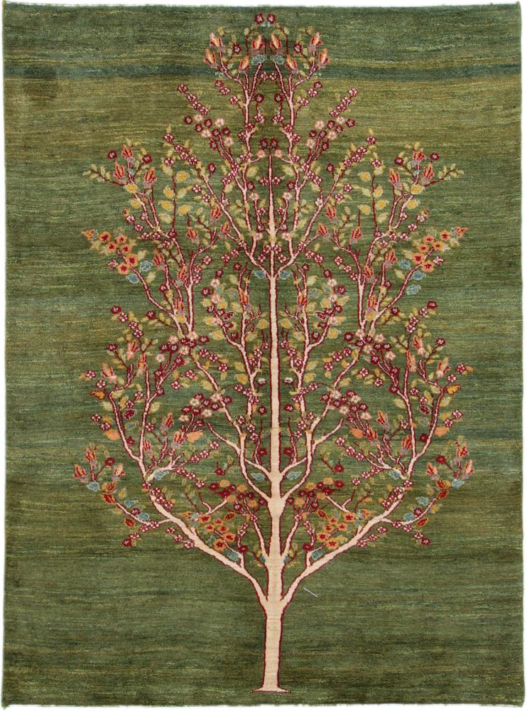 Perzsa szőnyeg Perzsa Gabbeh Loribaft Nature 6'11"x5'1" 6'11"x5'1", Perzsa szőnyeg Kézzel csomózva