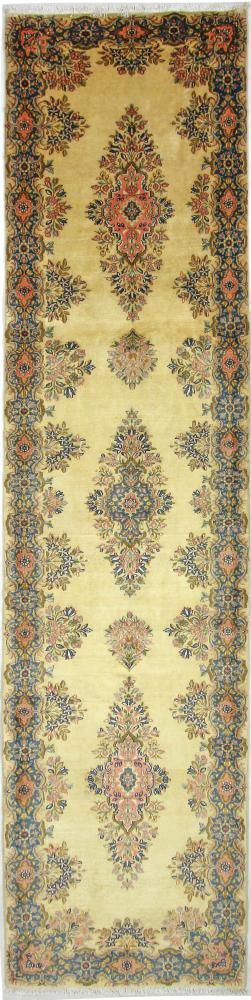Perzisch tapijt Kerman Rafsanjan 393x89 393x89, Perzisch tapijt Handgeknoopte