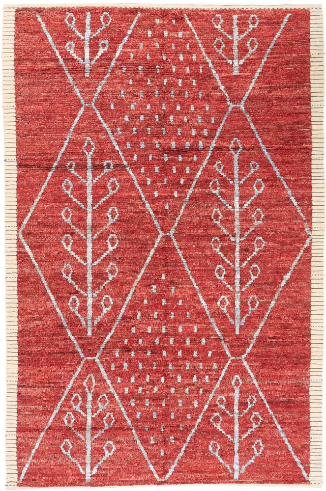 Afghanska mattan Berber Maroccan Atlas 277x182 277x182, Persisk matta Knuten för hand