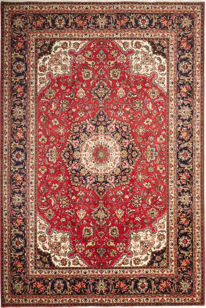 Persian Rug Tabriz 294x199 294x199, Persian Rug Knotted by hand