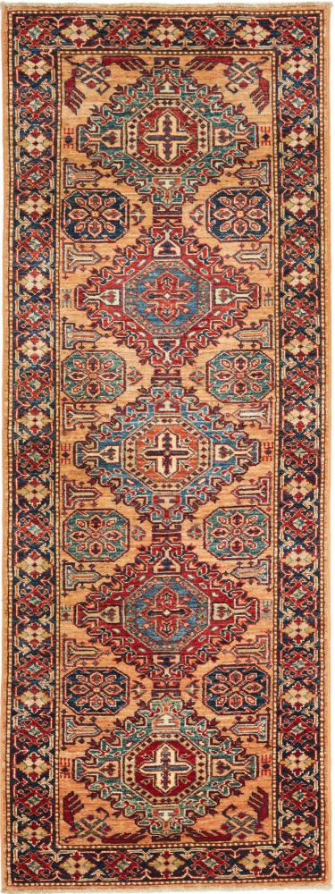 Pakistanischer Teppich Kazak 227x75 227x75, Perserteppich Handgeknüpft