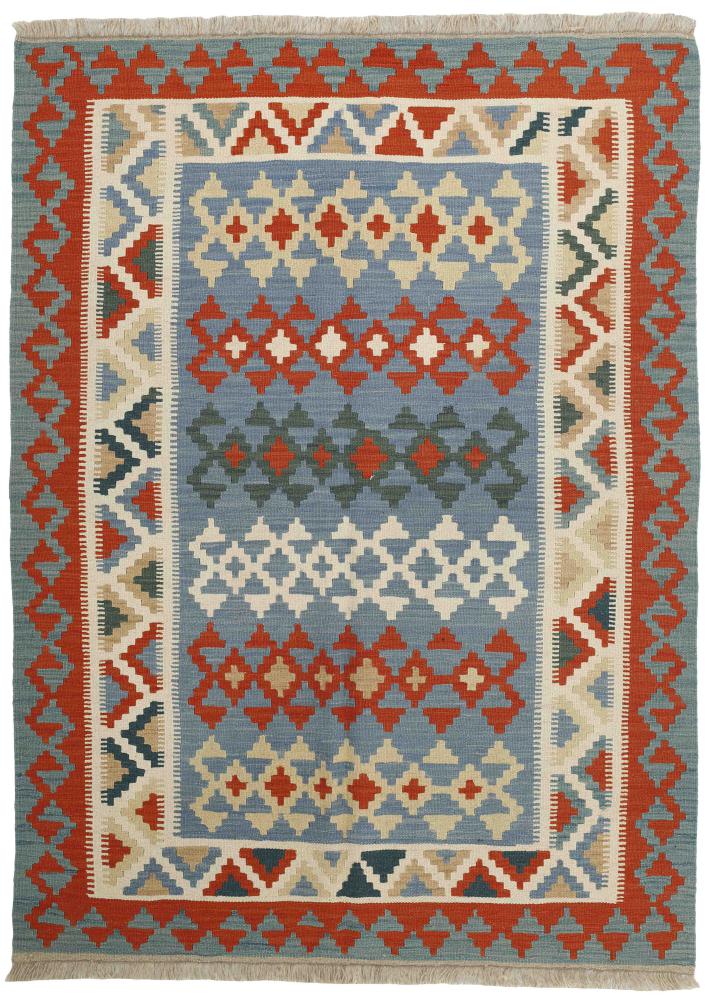 Persian Rug Kilim Fars 6'8"x4'10" 6'8"x4'10", Persian Rug Woven by hand