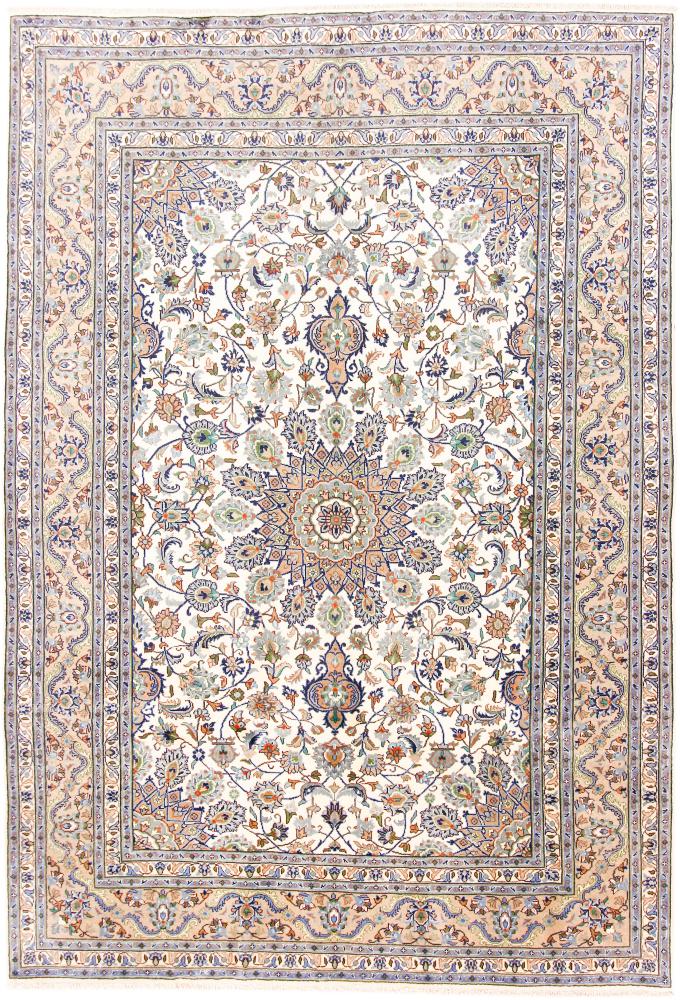 Persian Rug Kaschmar 9'7"x6'7" 9'7"x6'7", Persian Rug Knotted by hand