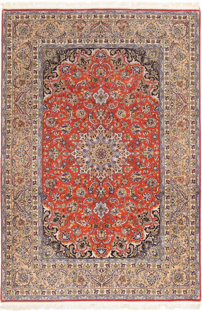 Perserteppich Isfahan 7'9"x5'1" 7'9"x5'1", Perserteppich Handgeknüpft