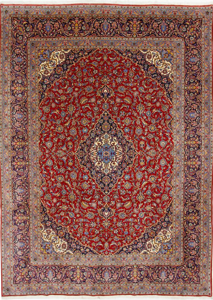 Persisk tæppe Keshan Kork 415x301 415x301, Persisk tæppe Knyttet i hånden
