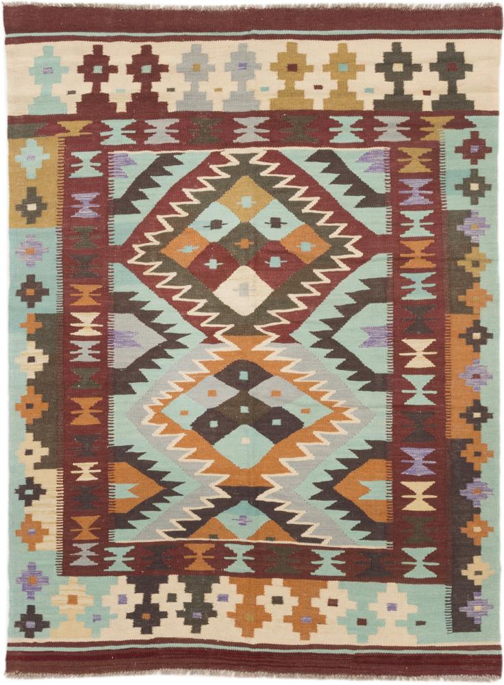 Afghansk teppe Kelim Afghan 199x146 199x146, Persisk teppe Handwoven 