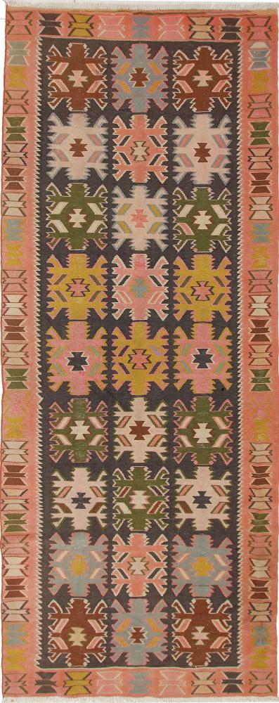  ペルシャ絨毯 キリム Fars Azerbaijan アンティーク 377x146 377x146,  ペルシャ絨毯 手織り
