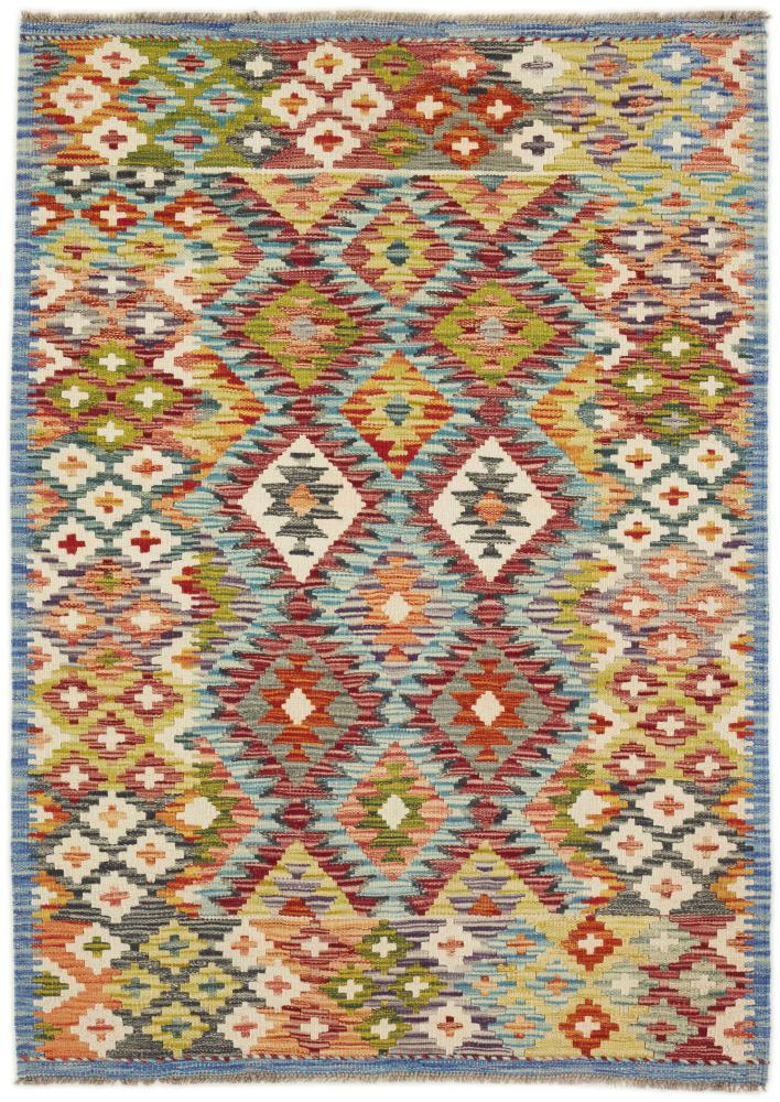 Afghaans tapijt Kilim Afghan 146x105 146x105, Perzisch tapijt Handgeweven