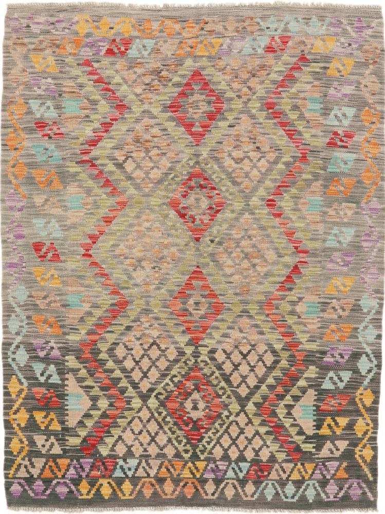 Afghan rug Kilim Afghan Heritage 5'7"x4'4" 5'7"x4'4", Persian Rug Woven by hand