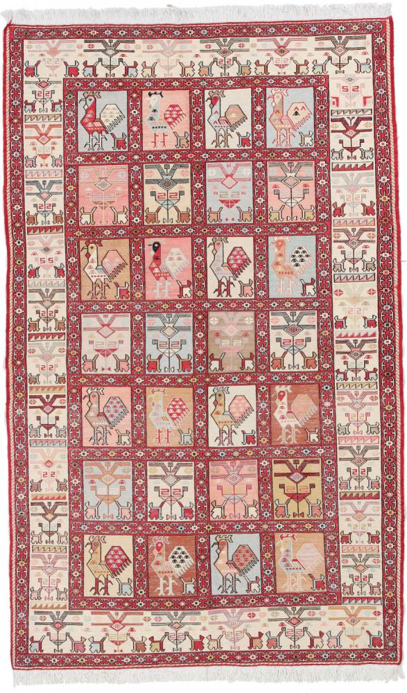 Perzisch tapijt Kilim Fars 201x120 201x120, Perzisch tapijt Handgeweven