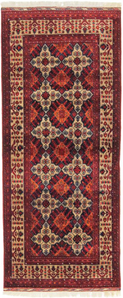 Afghan rug Khal Mohammadi 6'7"x2'9" 6'7"x2'9", Persian Rug Knotted by hand